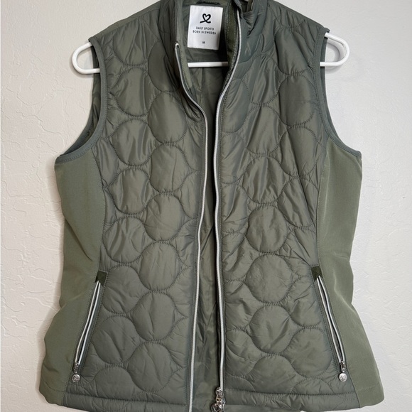 Daily Sports Bonnie’s Padded Vest Olive Size M - Picture 4 of 7